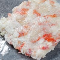 Салатное мясо камчатского краба