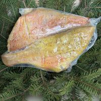 Окунь морской в горчичном маринаде