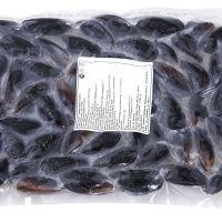 Мидии в створках варено-мороженные