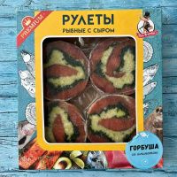 Рулеты из Горбуши со шпинатом и сыром