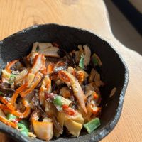 Салат из кальмара Ика Сансай